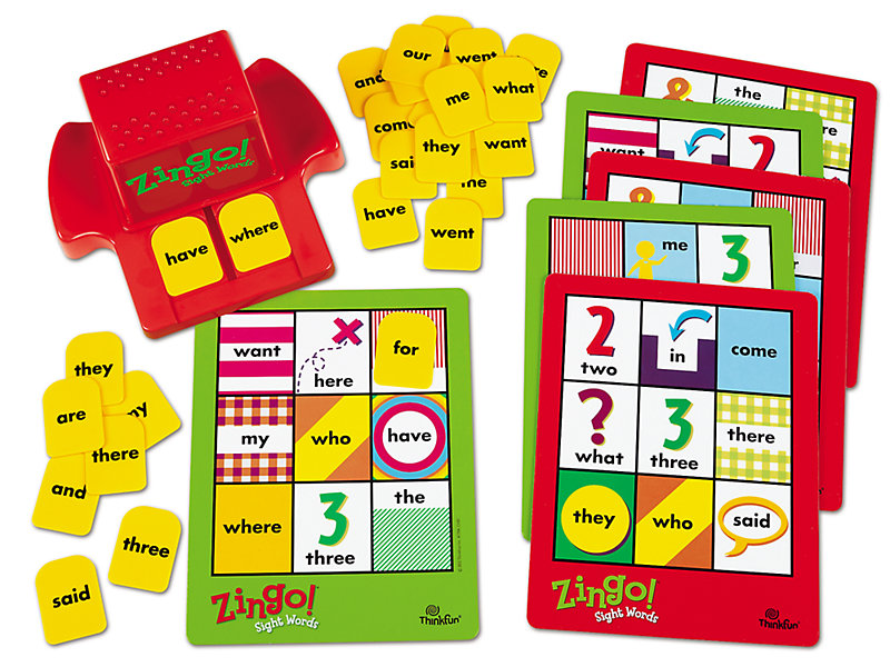 Zingo! Sight-Words Bingo Game at Lakeshore Learning