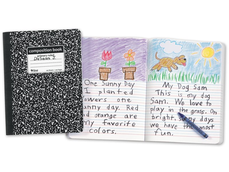 Classic Primary Composition Book at Lakeshore Learning