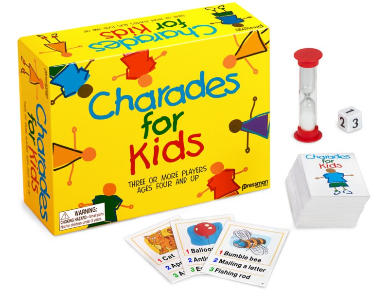 kids playing charades