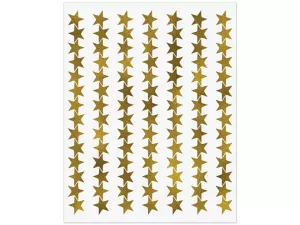 Gold Star Mini Stickers