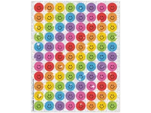 Colorful Smiles Sparkle Mini Stickers