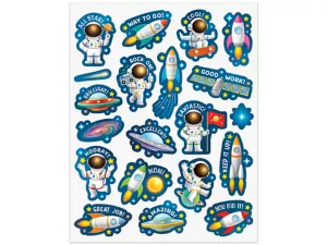 Outer Space Crew Stickers