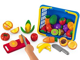 Insten 30 Pieces Fast Food & Dessert Playset, Pretend Toys & Kitchen  Accessories for Kids