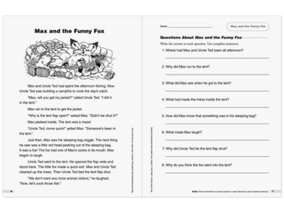 Read&nbsp;& Understand with Leveled Texts Workbook&nbsp;- Gr.&nbsp;2
