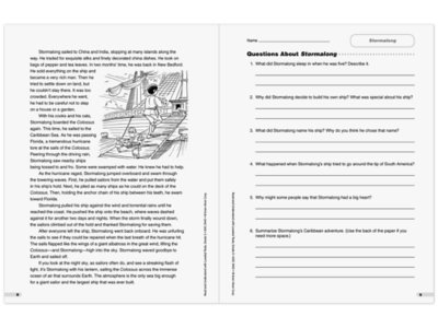 Read&nbsp;& Understand with Leveled Texts Workbook&nbsp;- Gr.&nbsp;5
