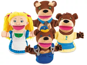 Goldilocks&nbsp;& the Three Bears Storytelling Puppet Set