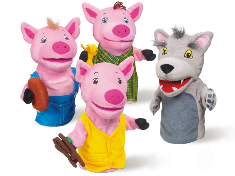 Puppet Show: The Three Little Pigs - Fairytale Town