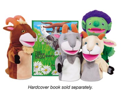 The Three Billy Goats Gruff Storytelling Puppet Set