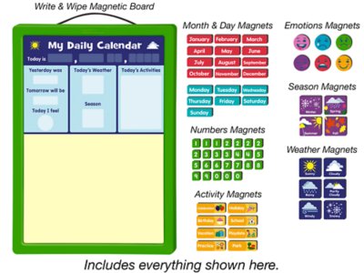 All About Today! Magnetic Calendar at Lakeshore Learning