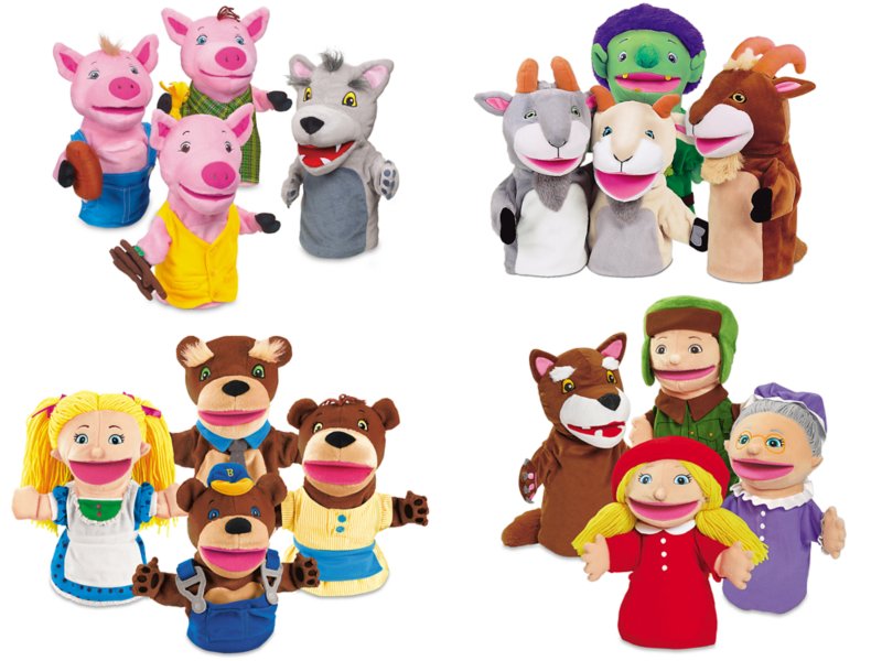 Let’s Talk! Storytelling Puppets - Complete Set at Lakeshore Learning