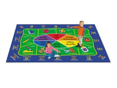 SpanishEnglish Activity Carpets at Lakeshore Learning