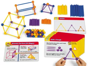 Build&nbsp;& Learn Geometric Shapes Kit