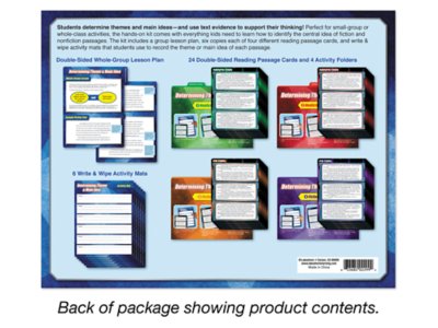 Theme&nbsp;& Main Idea Finding Evidence Kit&nbsp;- Gr.&nbsp;<span style="white-space: nowrap;">4-5</span>
