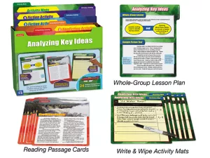 Analyzing Key Ideas Finding Evidence Kit&nbsp;- Gr.&nbsp;<span style="white-space: nowrap;">4-5</span>