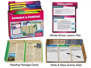 Compare&nbsp;& Contrast Finding Evidence Kit&nbsp;- Gr.&nbsp;<span style="white-space: nowrap;">4-5</span>