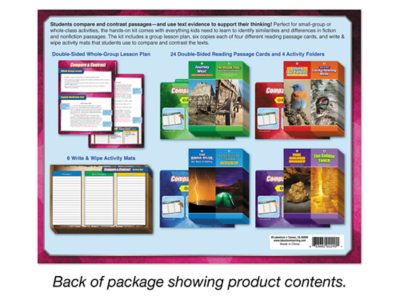 Compare&nbsp;& Contrast Finding Evidence Kit&nbsp;- Gr.&nbsp;<span style="white-space: nowrap;">4-5</span>