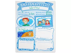 All About Me Posters&nbsp;- Set&nbsp;of&nbsp;30