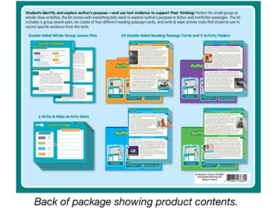Author’s Purpose Finding Evidence Kit&nbsp;- Gr.&nbsp;<span style="white-space: nowrap;">2-3</span>