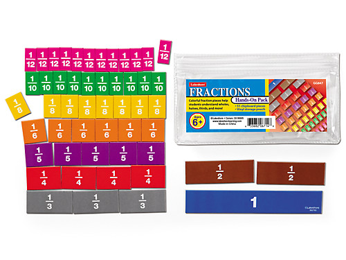 Teaching Aides~Number Tiles~ Color Squares~Magnetic money~Fraction bars~etc 