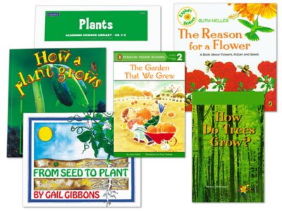 Plants Book Library - Gr. 1-3 at Lakeshore Learning