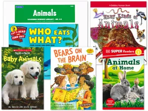 Animals Book Library&nbsp;- Gr.&nbsp;<span style="white-space: nowrap;">1-3</span>