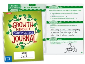 Growth Mindset Daily Practice Journal&nbsp;- Gr.&nbsp;<span style="white-space: nowrap;">1-2</span> 