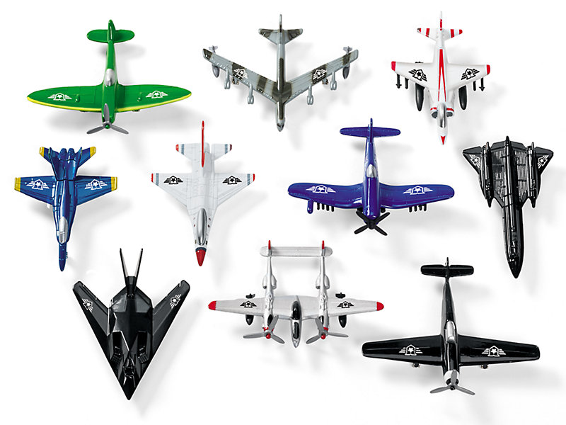 Toy Airplane Set Of 12 Planes And Jets Great For Kids  cars 