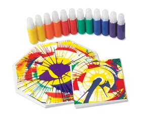 Refill Pack for Motorized Spin Art Center