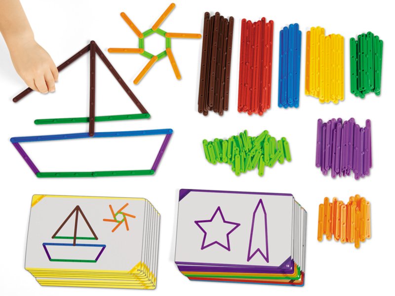 ポリックスとGEO SORTING BOARDの知育玩具 Geostix® at Lakeshore Learning