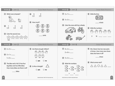 Daily Math Practice Workbook&nbsp;- Gr.&nbsp;1