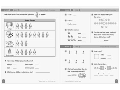 Daily Math Practice Workbook&nbsp;- Gr.&nbsp;1