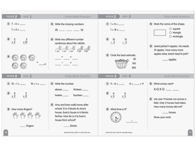 Daily Math Practice Workbook&nbsp;- Gr.&nbsp;2