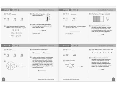 Daily Math Practice Workbook&nbsp;- Gr.&nbsp;4