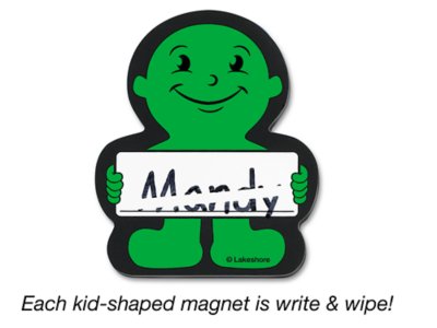 Write&nbsp;& Wipe Kid Magnets
