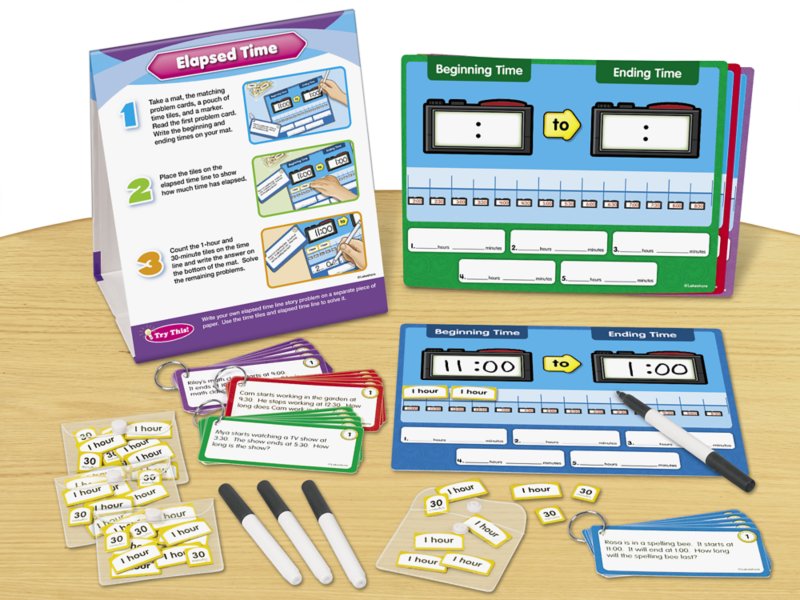 Elapsed Time Instant Learning Center at Lakeshore Learning