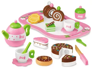 Classic Wooden Tea Set