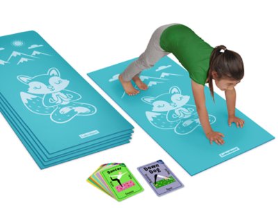 Extra Yoga Mat for Peaceful Kids Classroom Yoga Kit at Lakeshore