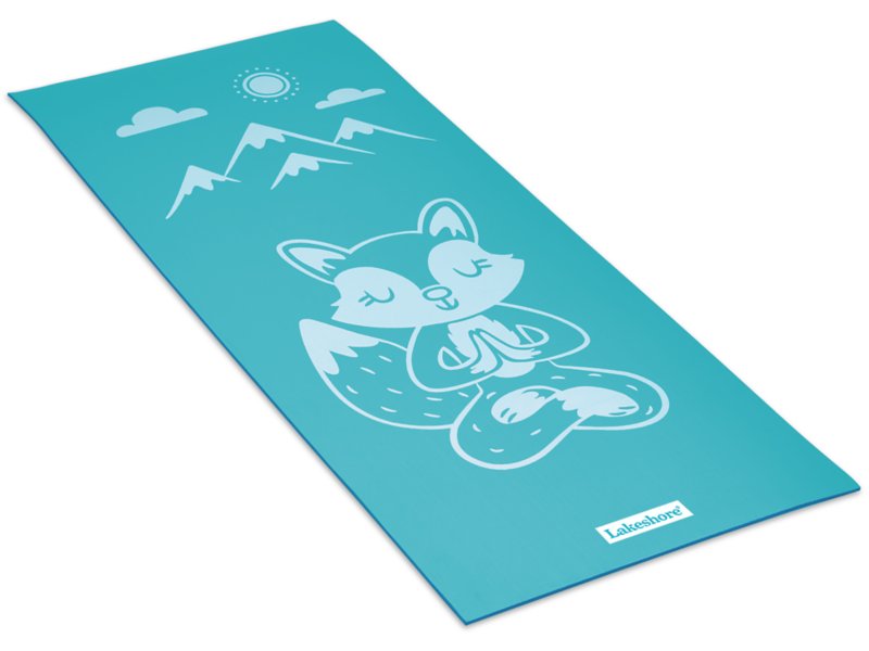Extra Yoga Mat for Peaceful Kids Classroom Yoga Kit at Lakeshore Learning