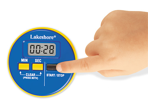 Lakeshore Learning - ⏰😍 Our Giant Classroom Timer is big enough to read  and loud enough to hear—from across the room! Mount it to a wall, set it on  a table or