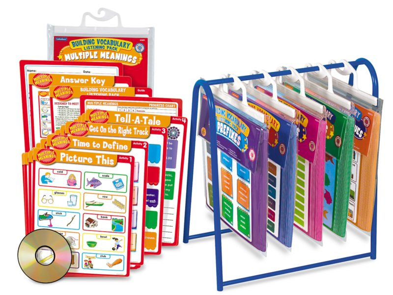 Building Vocabulary Listening Center Skill Packs - Complete Set at