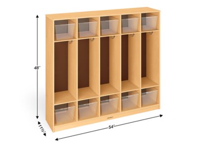 Classic Birch Coat Lockers for&nbsp;10