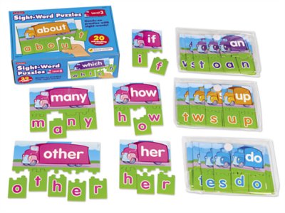 Sight-word Puzzles - Level 3 At Lakeshore Learning