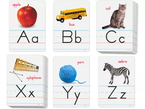 Traditional Manuscript Alphabet Photo Cards