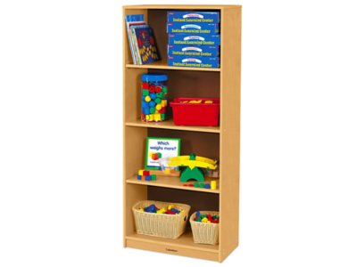 Classic Birch 4-Shelf Space-Saver Storage Unit at Lakeshore Learning