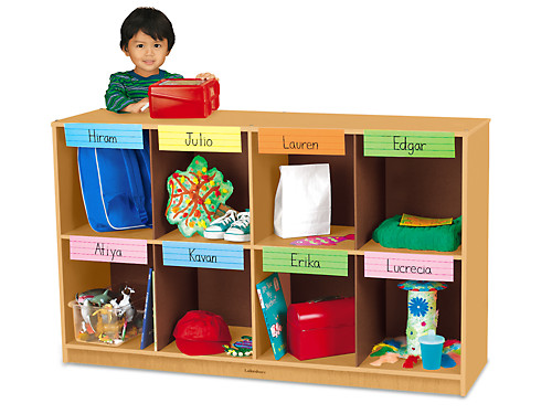 Classic Birch Mobile Book Organizer at Lakeshore Learning