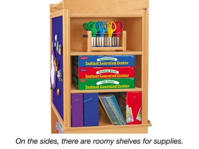 Classic Birch Store-It-All Teaching Center