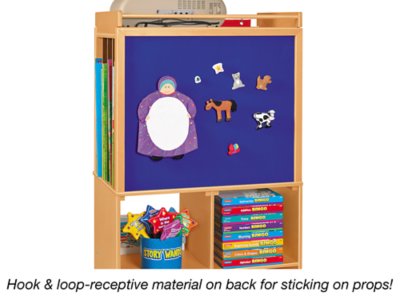 Classic Birch Store-It-All Teaching Center