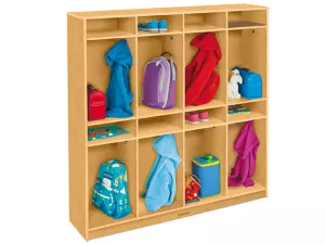 Classic Birch Individual Coat Lockers for&nbsp;8