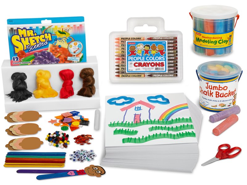 Create & Play at Home - Arts & Crafts Kit at Lakeshore Learning