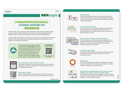 Paraprofessional Student Support Kit
